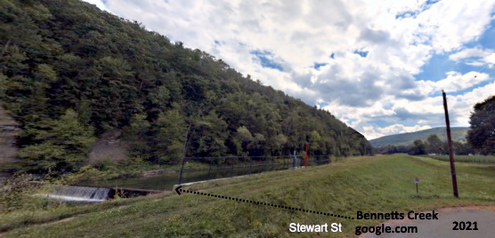Bennetts Creek near Eastside of Canisteo